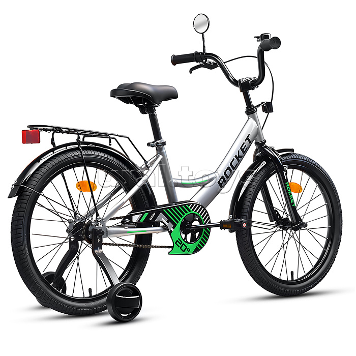 Велосипед 20" Rocket Gem, цвет серый