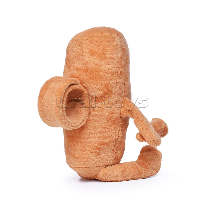 Мягкая игрушка "Полено с битой" 28 см.