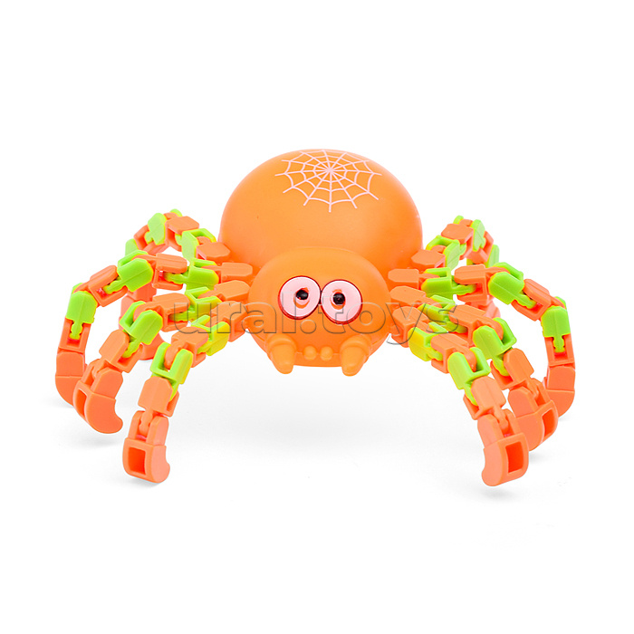 Игрушка -антистресс "Красочный паук"