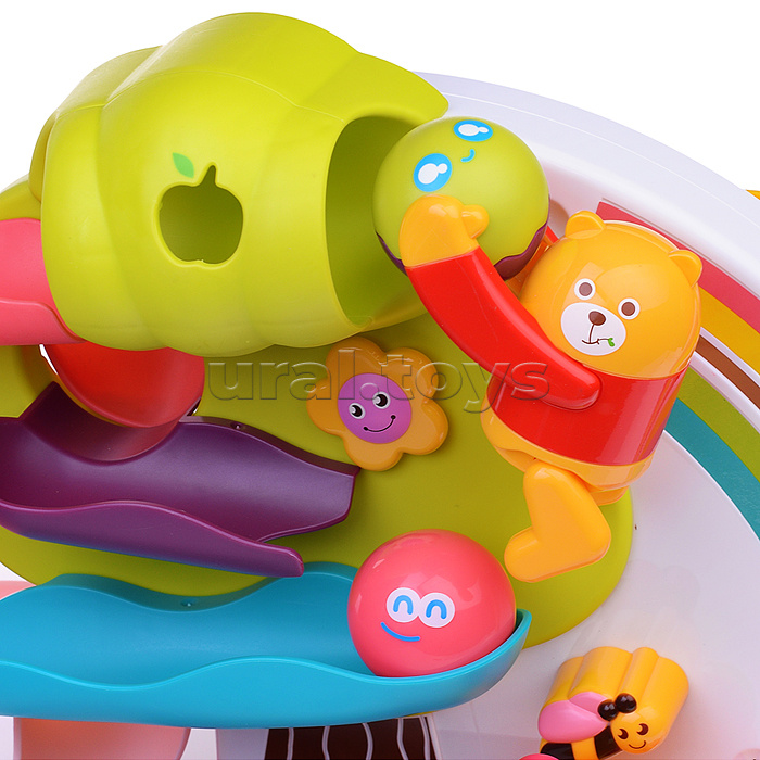 Игровой развивающий центр "Радужные горки" (двусторонний) в коробке Игровой развивающий центр "Радужные горки" (двусторонний) в коробке