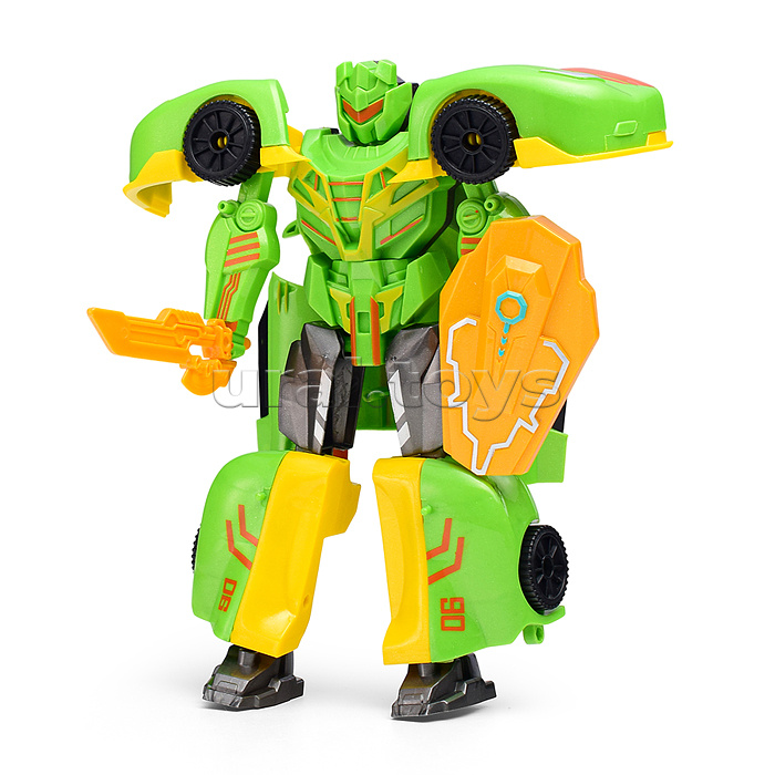 Робот трансформирующийся в спорткар, в коробке