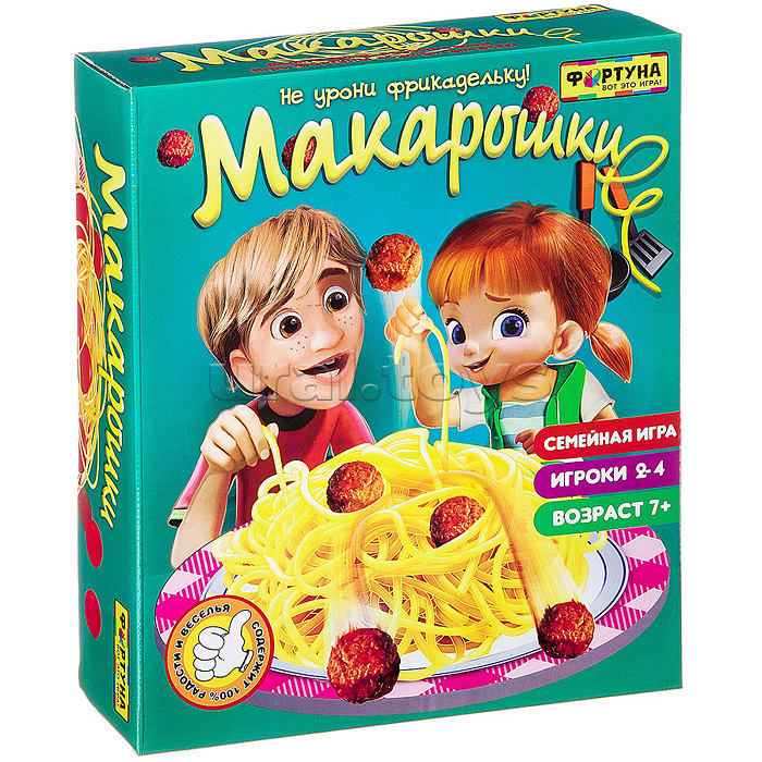 Настольная семейная игра "Макарошки"