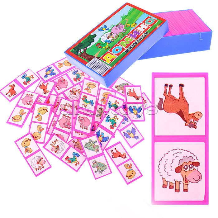 Домино тип 1 "Животные"