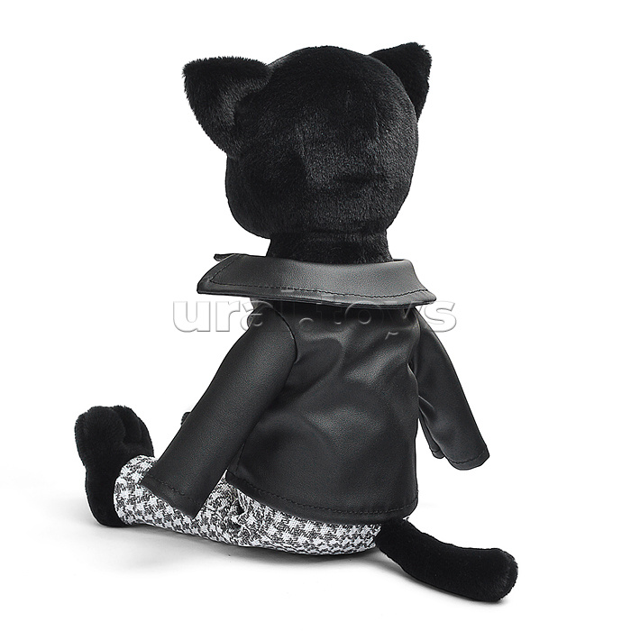 Кот Флеш в кожанке и штанах В27