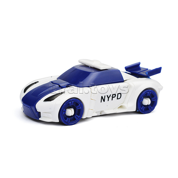 Робот трансформирующийся в полицию, в пакете