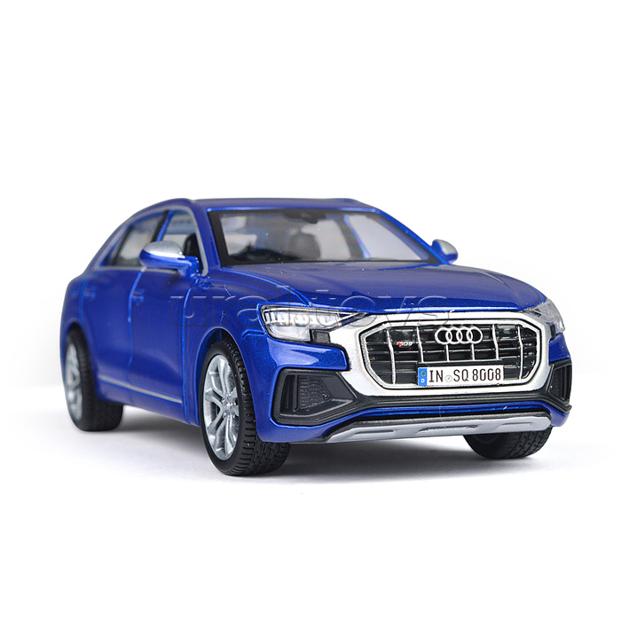 Машинка die-cast Audi SQ8 2020, 1:32, синяя