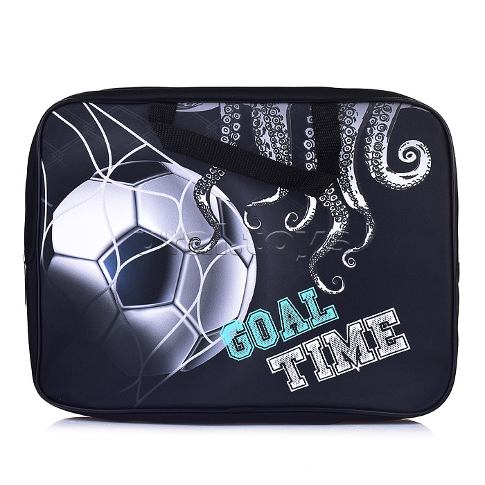 Папка-сумка "Goal time" А4, боковина 75 мм. Папка-сумка "Goal time" А4, боковина 75 мм.