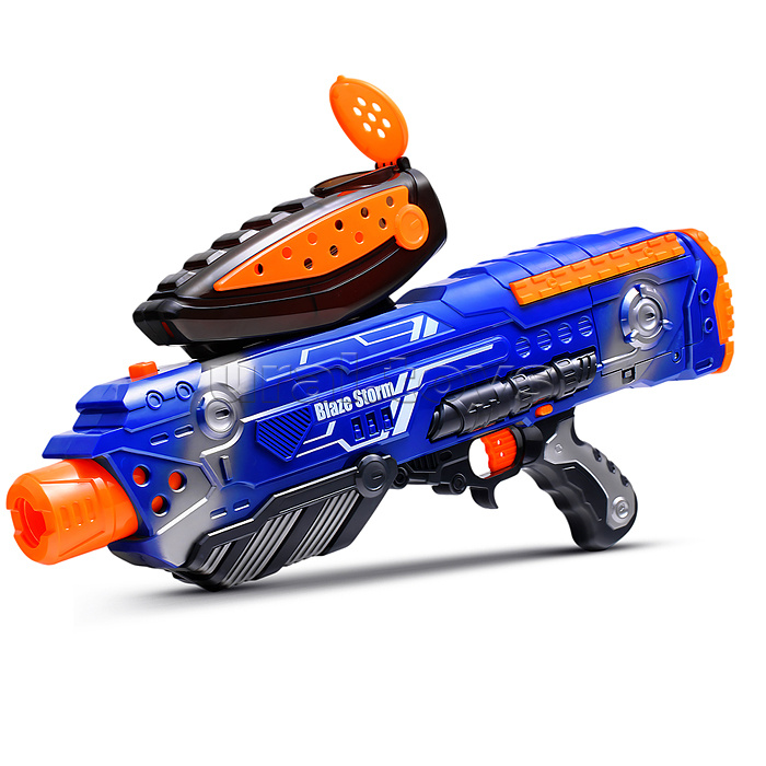 Бластер "Наступление №2" с мягкими шариками, в коробке