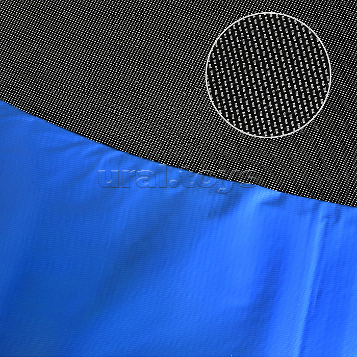 Батут ROCKET, d=244, внешняя сетка высотой 160 см., общая высота 225 см, синий