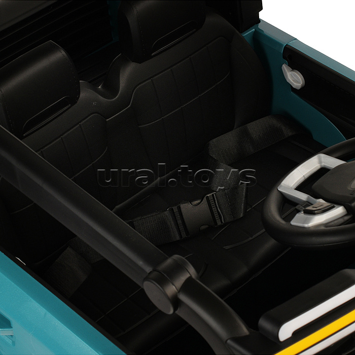 Электромобиль детский "Крутой внедорожник" (цвет ультрамарин)