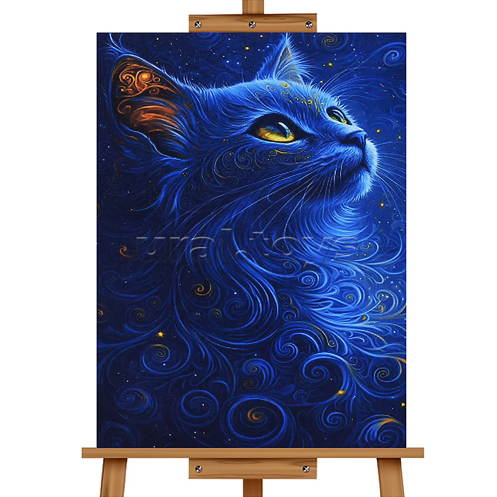 Мозаика алмазная "Кошечка" 20*30см.