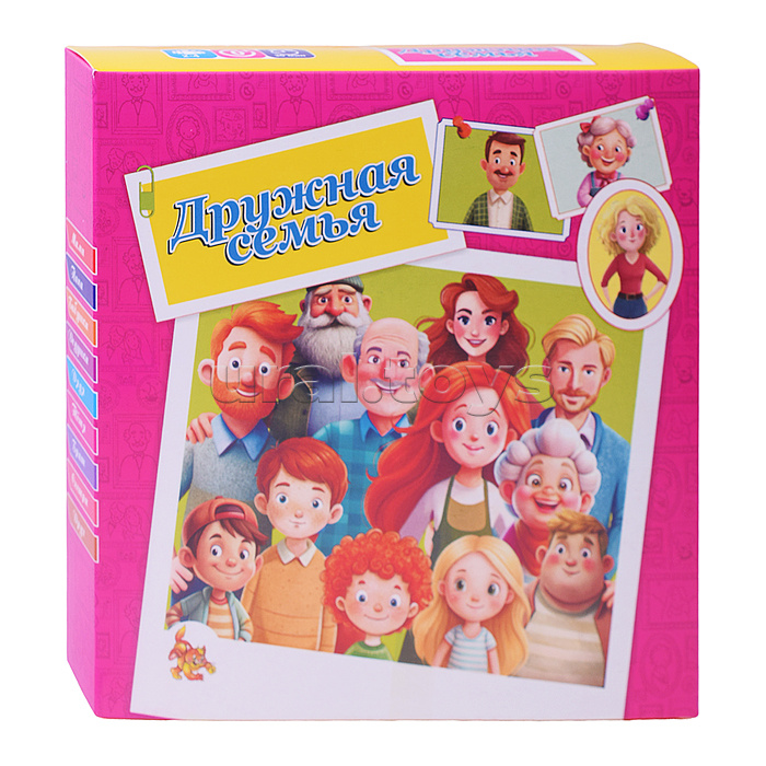 Игра "Дружная семья" Игра "Дружная семья"