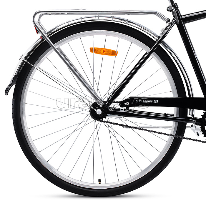 Велосипед 28" Rocket City Gent, цвет черный, размер 19"