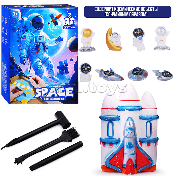 Раскопки "Космонавт" в коробке