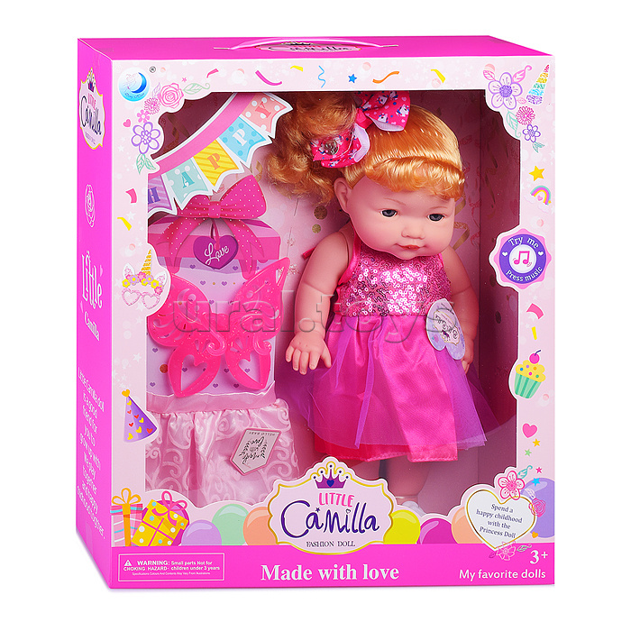 Кукла "Катюша" с аксессуарами, в коробке