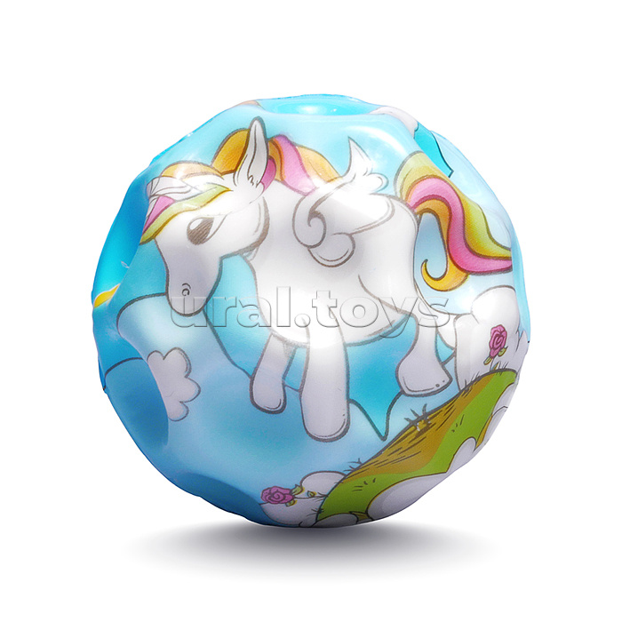 Мяч детский "Яркий весельчак" PU (7см) в коробке