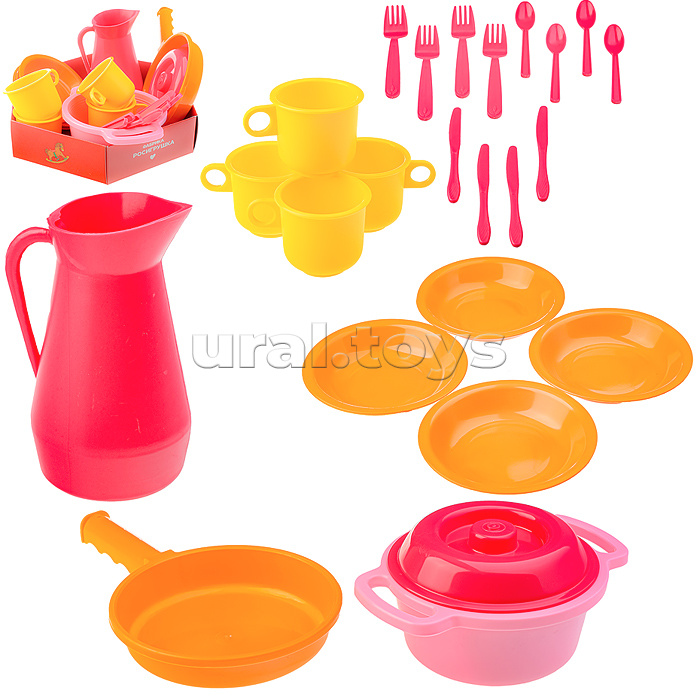 Набор посуды "Аленка" (24 дет.)