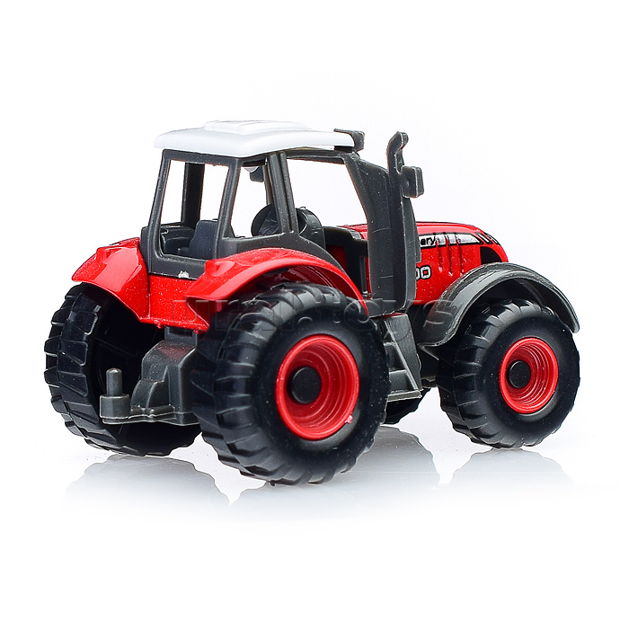 Трактор с прицепом, в коробке