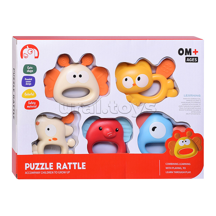 Набор погремушек "Музыкальные забавы" в коробке