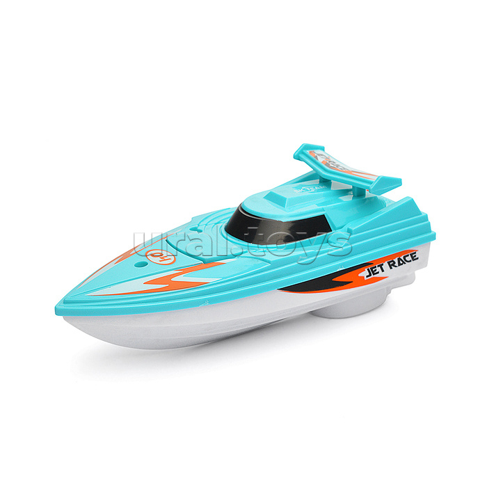 Лодка "Искра" на батарейках, в коробке