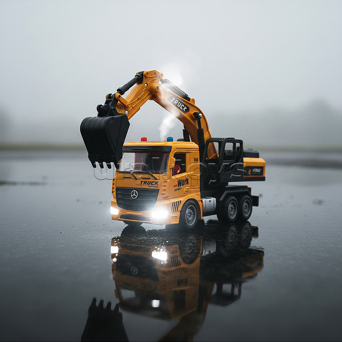 Машина "Бортовой автомобиль" 1:20,  р/у, 27 MHz, (USB) в коробке