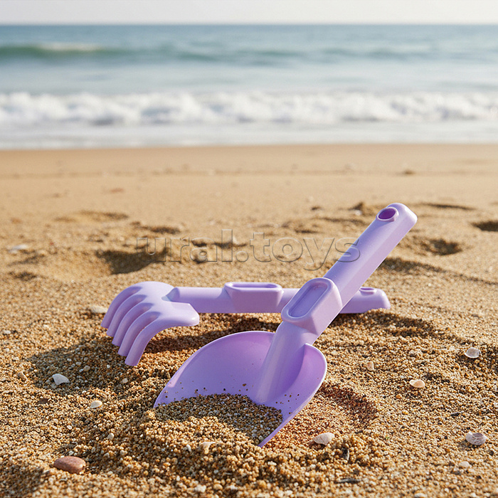 Набор для игры в песке "Заколдованный пляж" в сетке