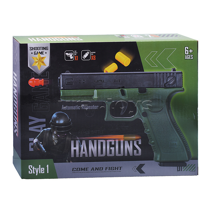 Пистолет "Меткий стрелок" в коробке