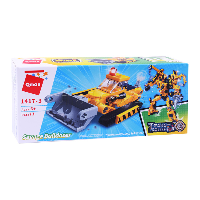 Конструктор 1417 "Спецтехника-робот" (479 эл.)