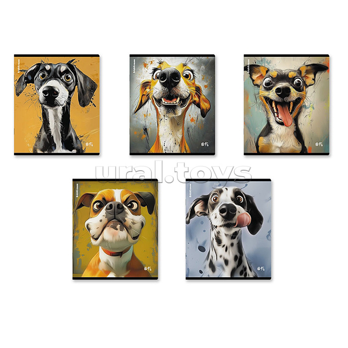 Тетрадь 48л. клетка "Goofy" твин-лак