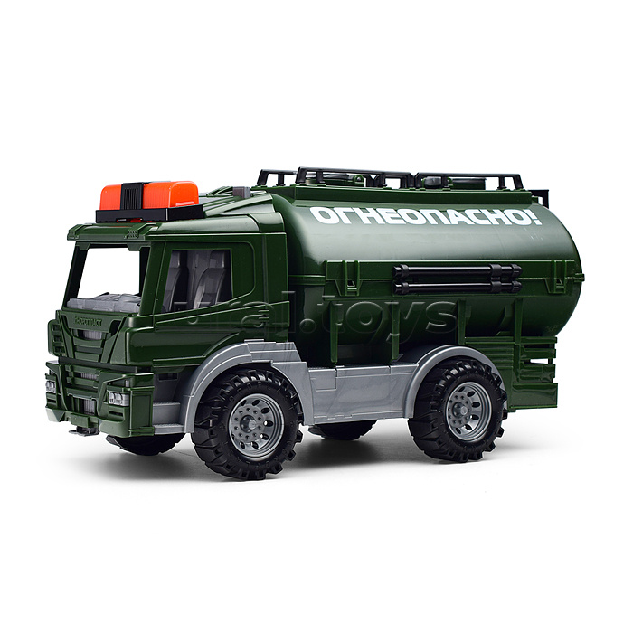 Военная спецтехника. Цистерна "Огнеопасно"