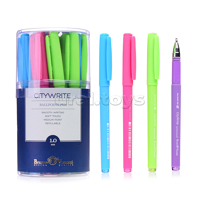 Ручка "CityWrite.Special" шариковая, 1.0мм, синяя (4 цвета корпуса) Ручка "CityWrite.Special" шариковая, 1.0мм, синяя (4 цвета корпуса)