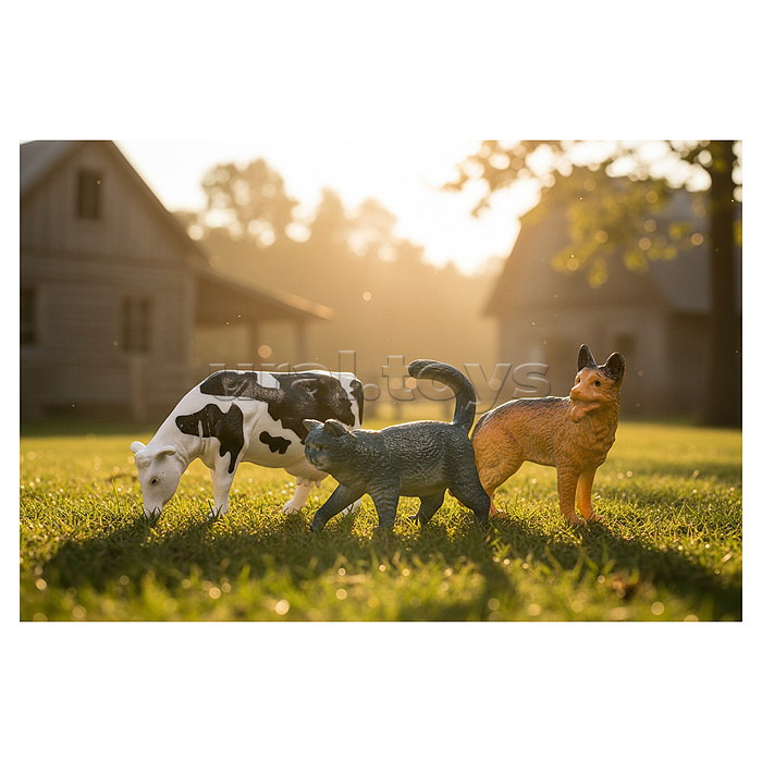 Набор животных "Ферма" в пакете