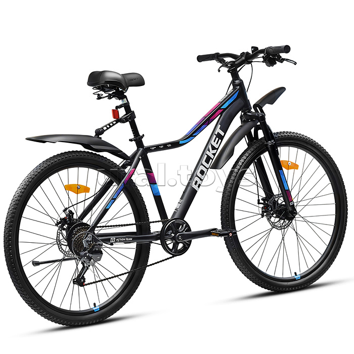 Велосипед 27,5" Rocket Vela alloy Pro 2.0, цвет черный, размер 17"