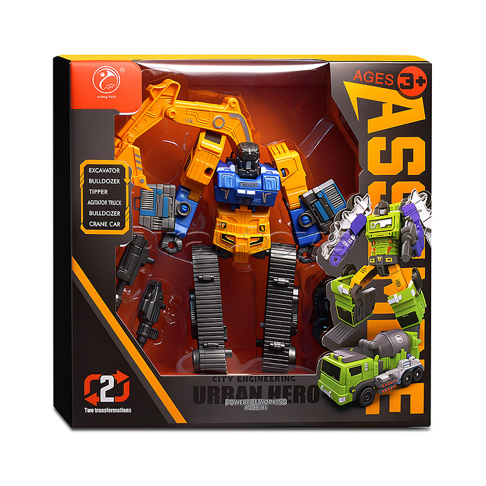 Робот "Техногигант" в коробке