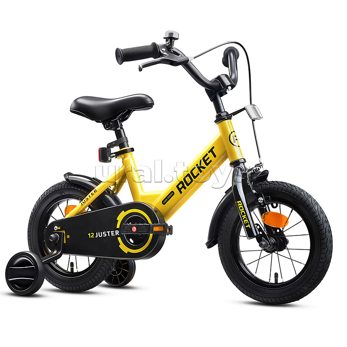 Велосипед 12" Rocket Juster, цвет желтый