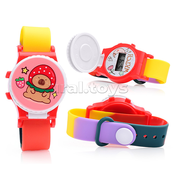 Часы игрушечные "Капибара" в пакете