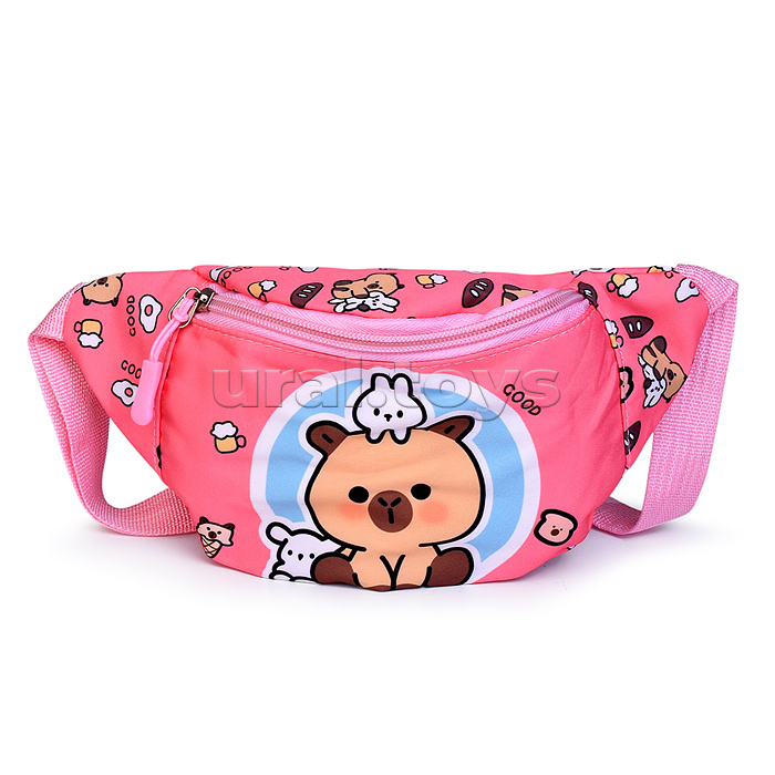 Сумка детская "Капибара" 24*6*14 см.