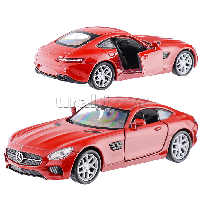 Машинка 1:38 Mercedeces-Benz AMG GT, пруж. мех., цвет в асс.