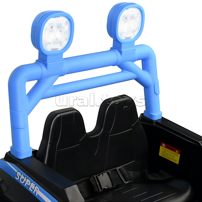 Электромобиль "Дорожный патруль" на аккумуляторе, в коробке (синий)