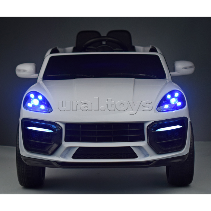 Электромобиль "Виват" на аккумуляторе, с р/у управлением, в коробке (белый)