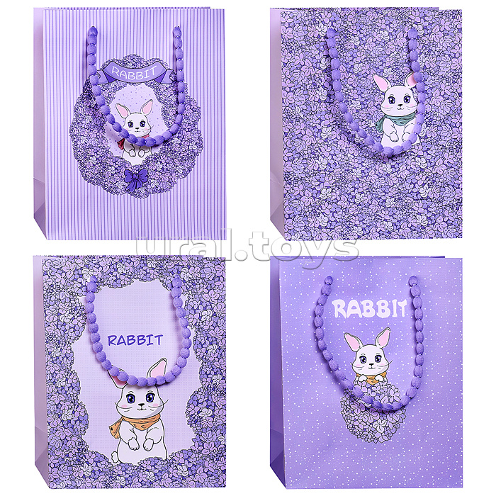 Пакет подарочный "Искренний подарок" 24,5*19,5*10см.