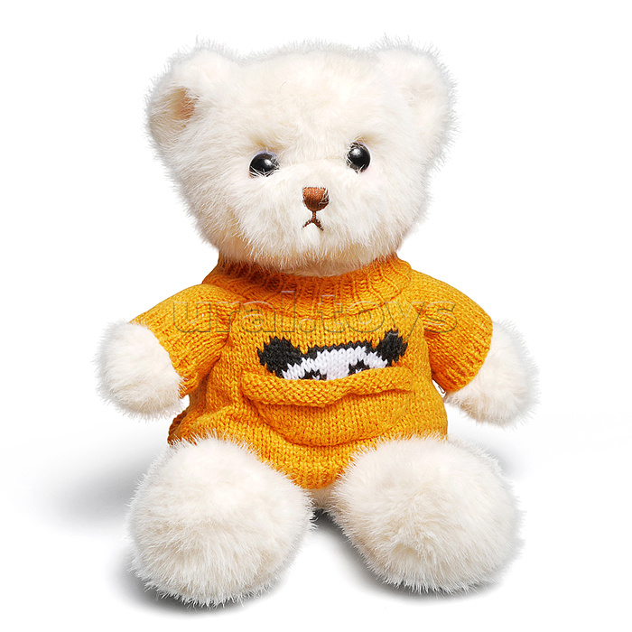 Мягкая игрушка "Медвежонок в кофте" 25 см