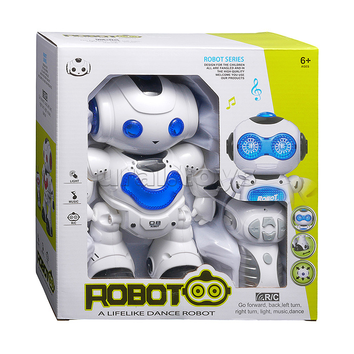 Робот "Роби" на р/у, 27 MHz в коробке