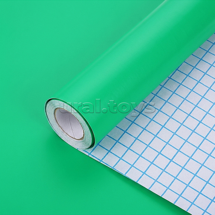 Пленка самоклеящаяся матовая "REPAIR & CRAFT" 60x300 см, PVC 80 мкм, в рулоне, салатовая неоновая