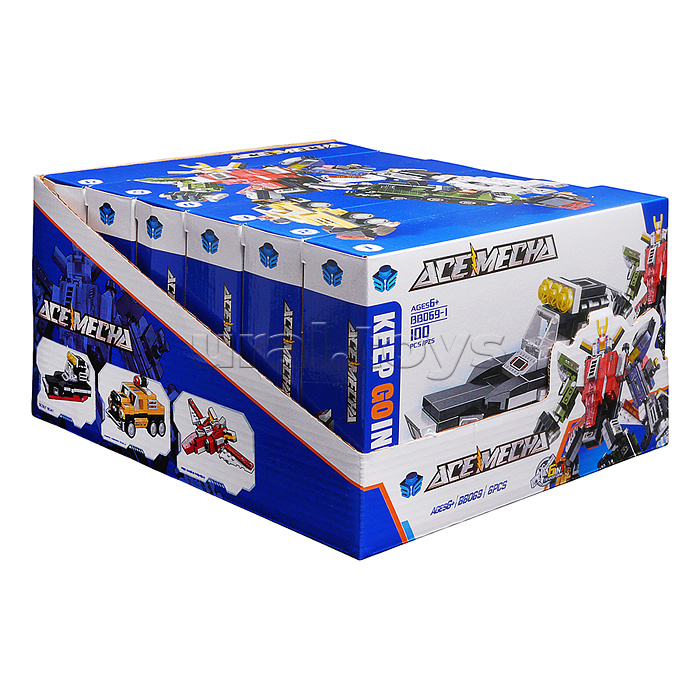 Конструктор "Команда спасателей" (696 дет.) в коробке