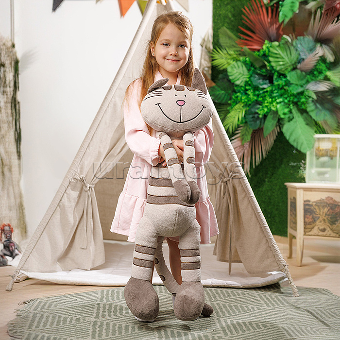 Кот Полосатик, 70 см