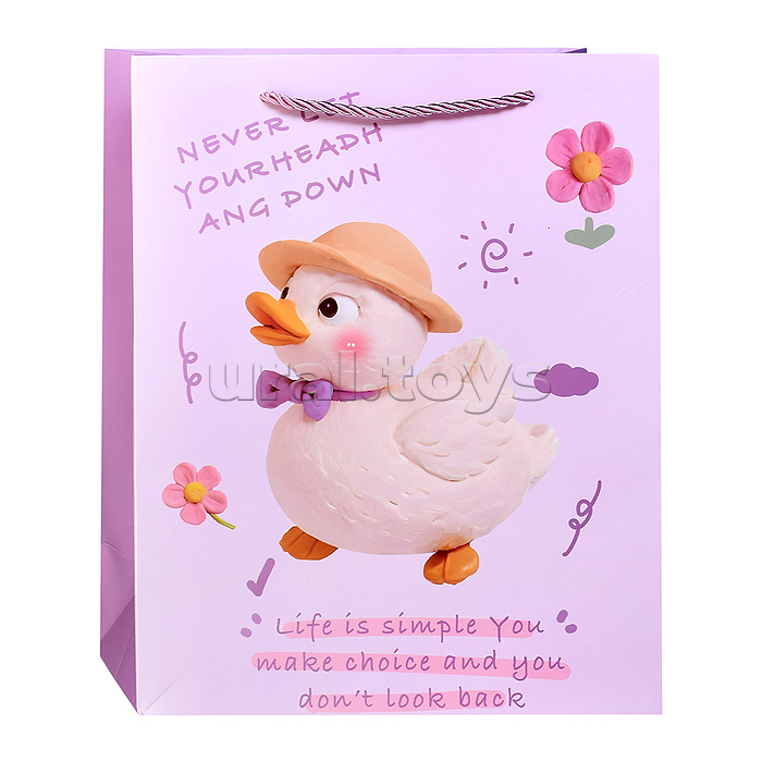 Пакет подарочный "Игровое чудо" 32*26*12см.