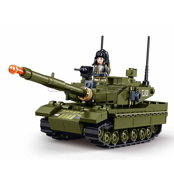 Конструктор "Танк Т-90" (183 дет.) в коробке