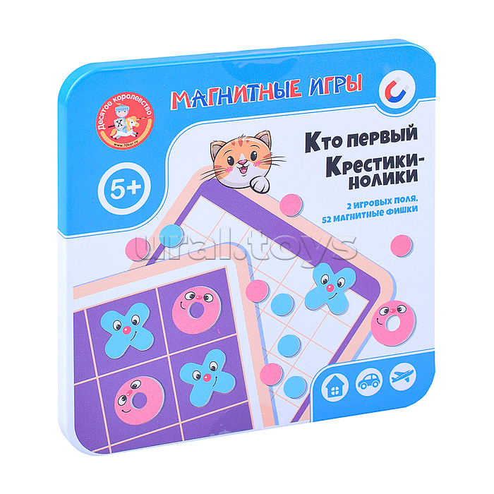 Игры магнитные (кто первый, крестики-нолики)