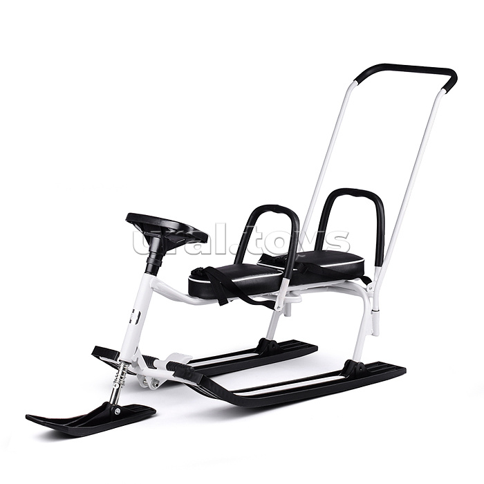 Игрушка Снегокат детский 505 "TWINS BABY PUSH" для двоих (Белый)